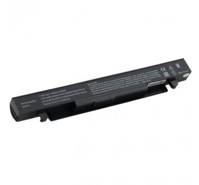 Акумулятор до ноутбука PowerPlant Asus X450 (A41-X550, AS-X550-4) 14.4V 2600 mAh (NB00000220)