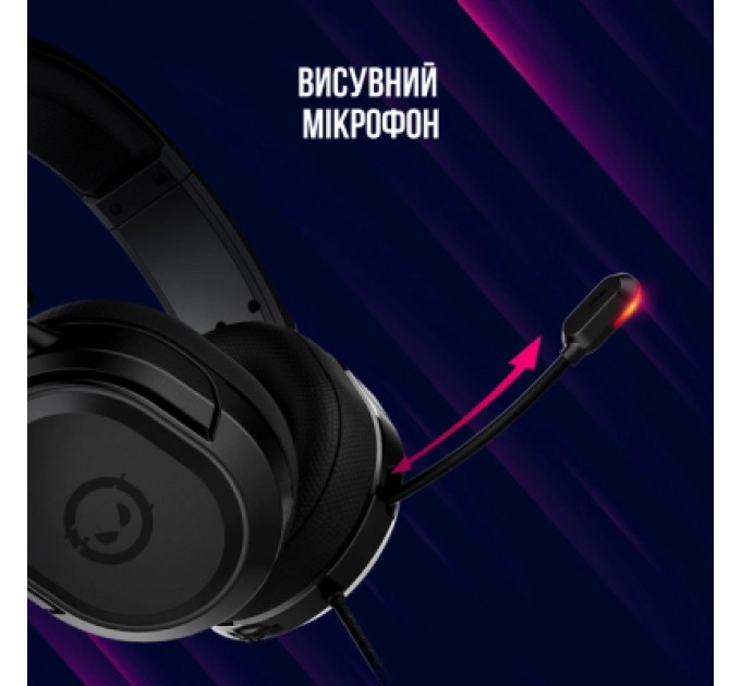 Навушники Lorgar Kaya 360 USB Black (LRG-GHS360)