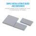 Zezzio Термопрокладка Zezzio Thermal Pad 12.8 W/mK 85х45x1.5 мм