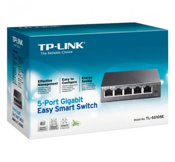 Комутатор мережевий TP-Link TL-SG105E