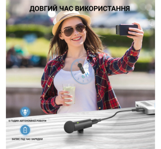 Мікрофон Fifine M8 Wireless (M8)