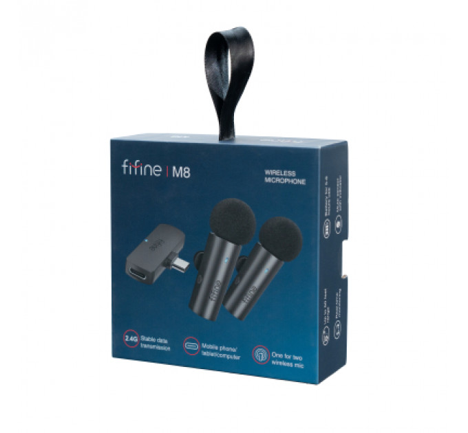 Мікрофон Fifine M8 Wireless (M8)