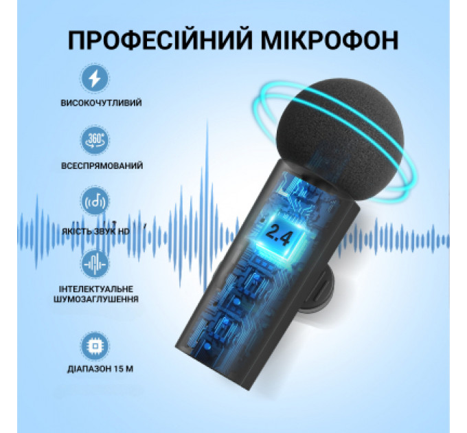 Мікрофон Fifine M8 Wireless (M8)