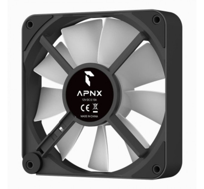 APNX Кулер до корпусу APNX FP2-120 ARGB Black (APF3-PF11317.11)