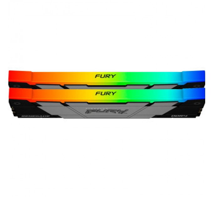 Kingston Fury (ex.HyperX) Модуль пам'яті для комп'ютера DDR4 16GB (2x8GB) 4266 MHz RenegadeRGB Kingston Fury (ex.HyperX) (KF442C19RB2AK2/16)