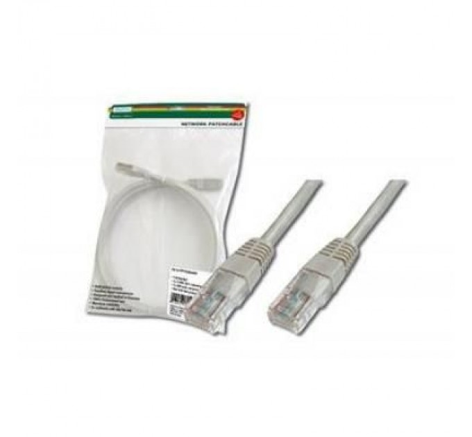 Digitus Патч-корд 15м, UTP, cat.5e, AWG 26/7, Cu, PVC, grey Digitus (DK-1511-150)