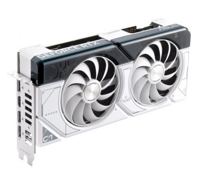 Відеокарта ASUS GeForce RTX4070 SUPER 12Gb DUAL OC WHITE (DUAL-RTX4070S-O12G-WHITE)