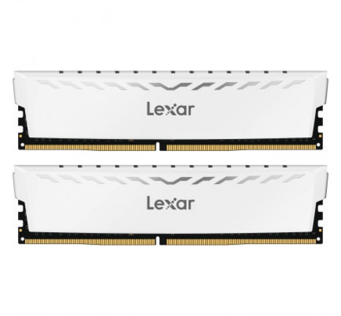 Lexar Модуль пам'яті для комп'ютера DDr432GB (2x16GB) 3600 MHz Thor White Lexar (LD4BU016G-R3600GDWG)