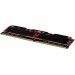 Goodram Модуль пам'яті для комп'ютера DDR4 16GB 3200 MHz IRDM X Black Goodram (IR-XL3200D464L16S/16G)