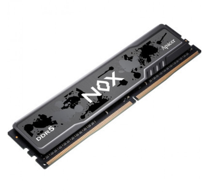 Apacer Модуль пам'яті для комп'ютера DDR5 16GB 5200 MHz Nox Apacer (AH5U16G52C522MBAA-1)