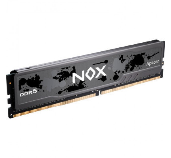 Apacer Модуль пам'яті для комп'ютера DDR5 16GB 5200 MHz Nox Apacer (AH5U16G52C522MBAA-1)