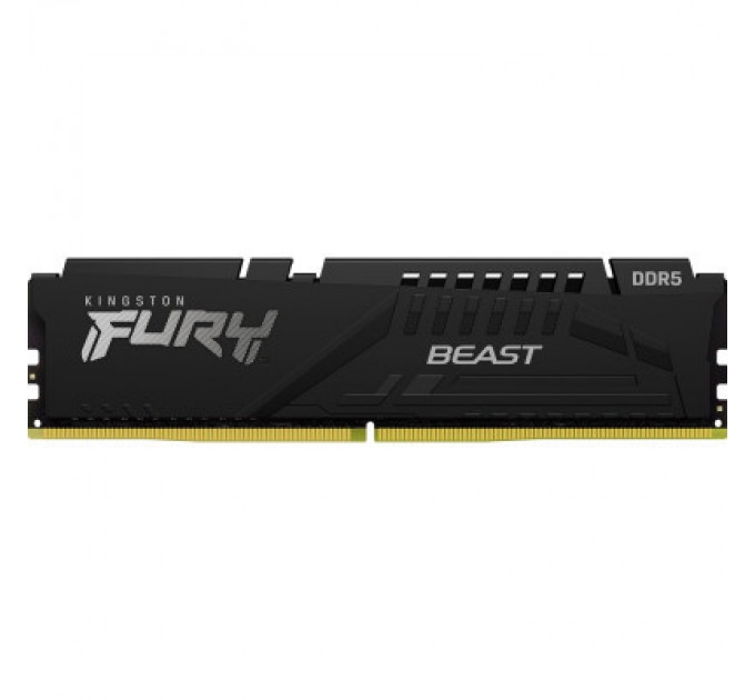 Kingston Fury (ex.HyperX) Модуль пам'яті для комп'ютера DDR5 8GB 6000 MHz Beast Black Kingston Fury (ex.HyperX) (KF560C40BB-8)