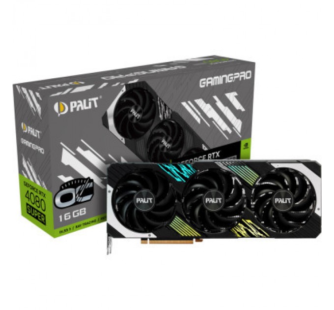 Palit Відеокарта Palit RTX 4080 SUPER GAMINGPRO OC 16G (NED408ST19T2-1032A)