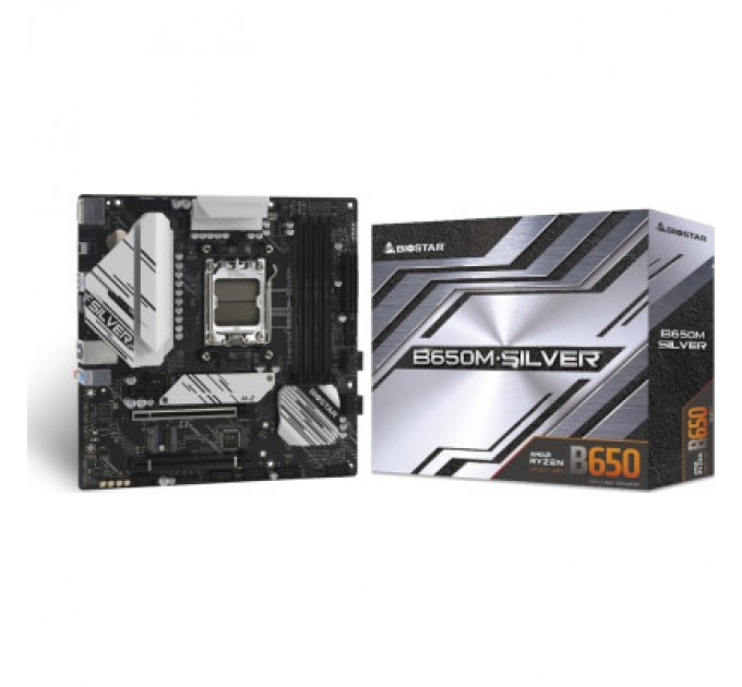 Biostar Материнська плата Biostar B650M-SILVER
