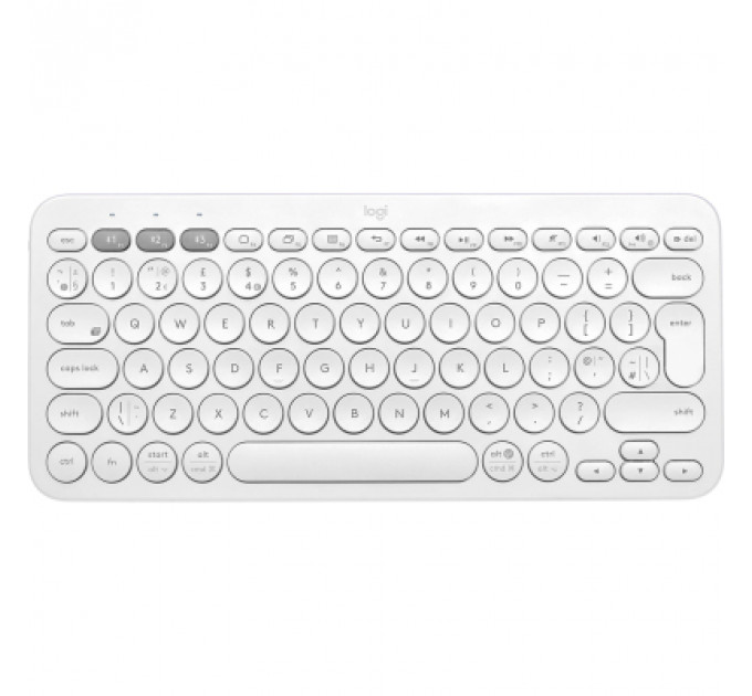 Клавіатура Logitech K380s Multi-Device Bluetooth UA White (920-011852)