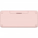 Клавіатура Logitech K380s Multi-Device Bluetooth UA Rose (920-011853)