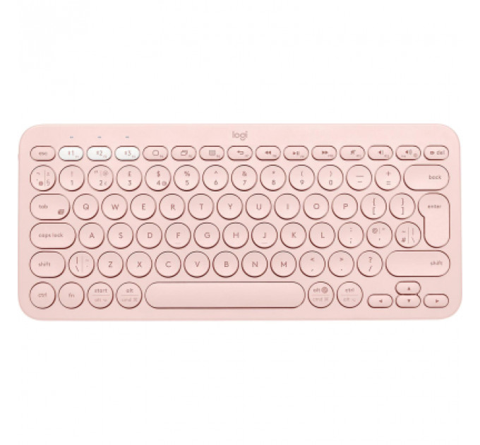 Клавіатура Logitech K380s Multi-Device Bluetooth UA Rose (920-011853)