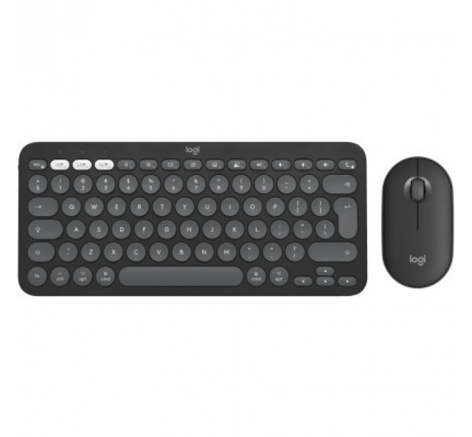 Комплект Logitech Pebble 2 for Mac Wireless UA Graphite (920-012244)