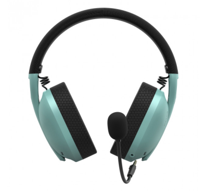 Навушники Hator Hyperpunk 2 USB 7.1 Black/Mint (HTA-848)