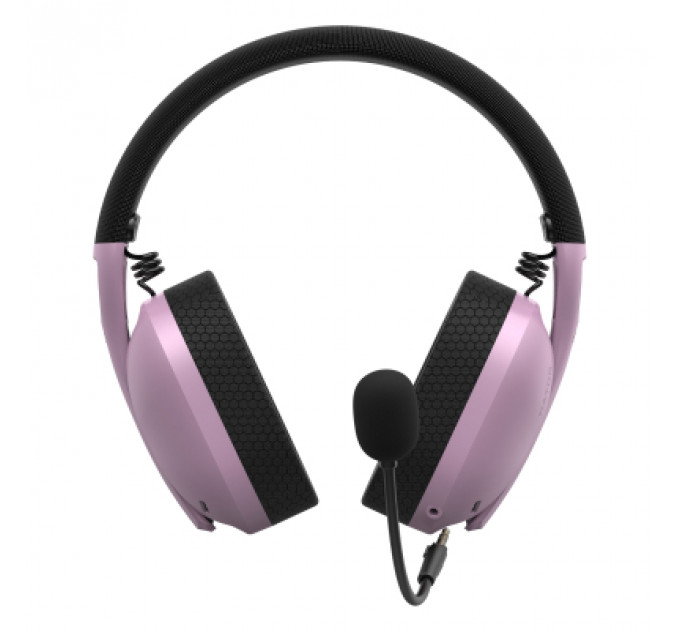 Навушники Hator Hyperpunk 2 USB 7.1 Black/Lilac (HTA-849)