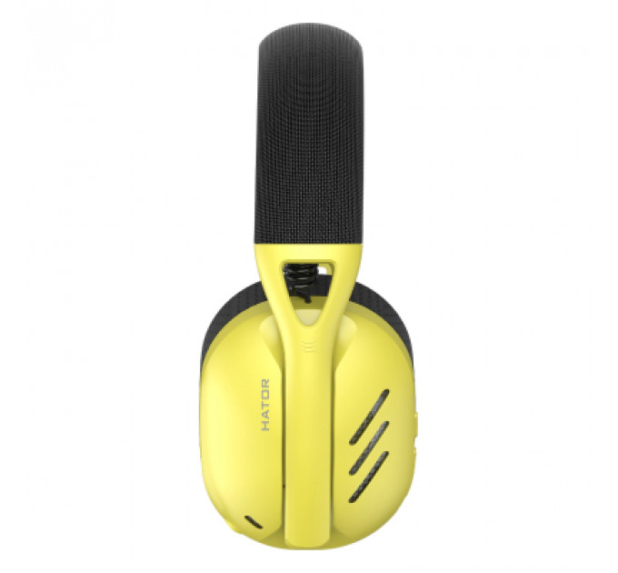 Навушники Hator Hyperpunk 2 Wireless Tri-mode Black/Yellow (HTA-857)