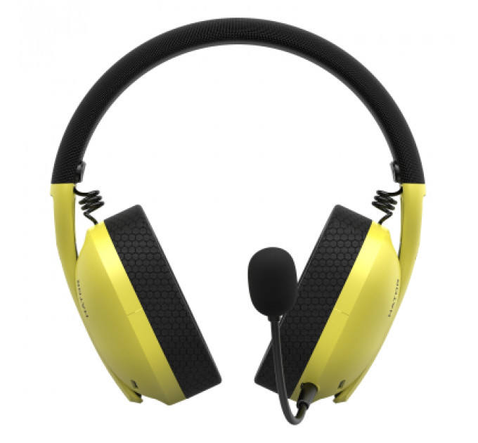 Навушники Hator Hyperpunk 2 Wireless Tri-mode Black/Yellow (HTA-857)
