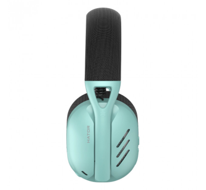 Навушники Hator Hyperpunk 2 Wireless Tri-mode Black/Mint (HTA-858)