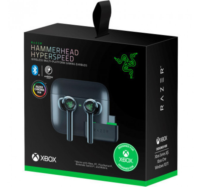 Навушники Razer Hammerhead Hyperspeed Pro Black (RZ12-04590100-R3G1)