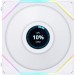 Lian Li Кулер до корпусу Lian Li TLLCD 120-3, White Cooler (G99.12TLLCD3W.00)