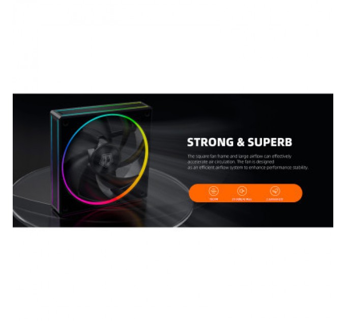 ID-Cooling Кулер до корпусу ID-Cooling AF-127-ARGB-K TRIO