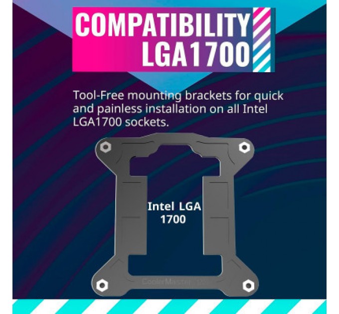 CoolerMaster Кулер до процесора CoolerMaster RR-I7C7-18PA-B1