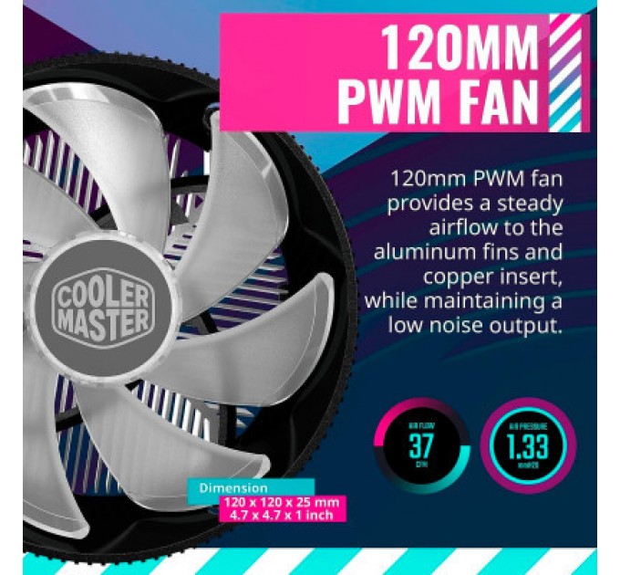 CoolerMaster Кулер до процесора CoolerMaster RR-I7C7-18PA-B1