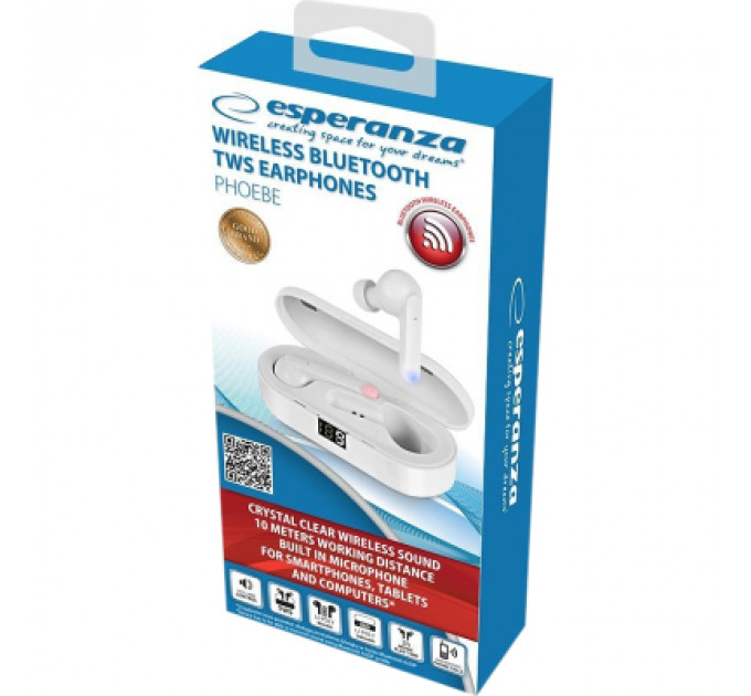 Навушники Esperanza Earphones Phoebe (EH230W)