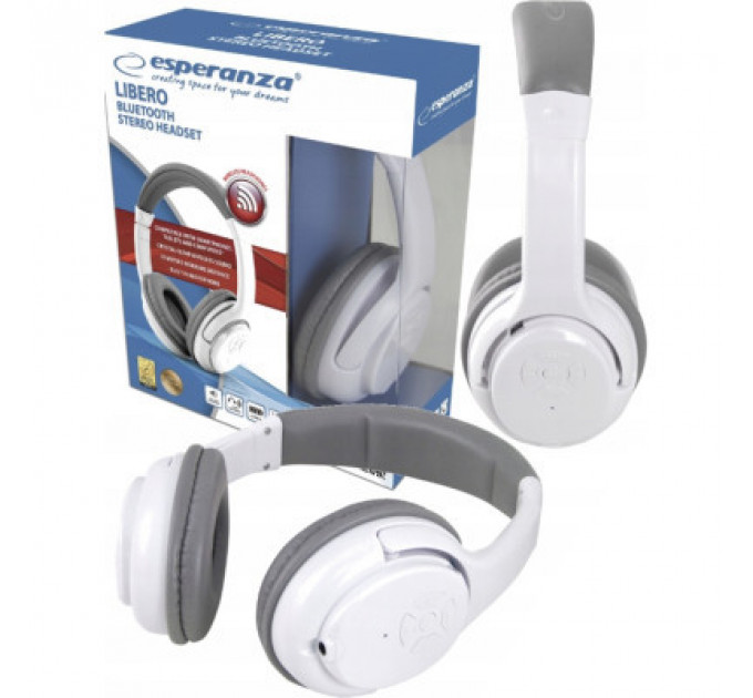 Навушники Esperanza Libero White (EH163W)