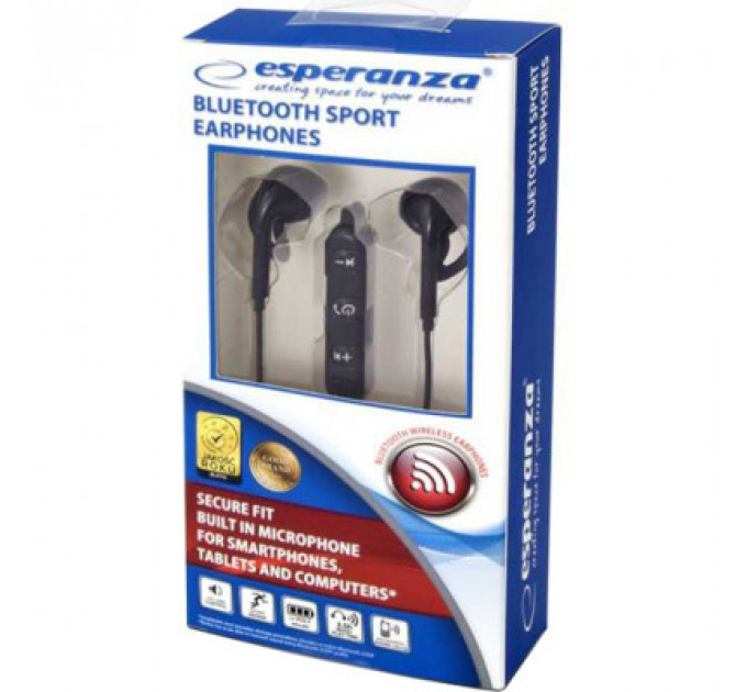 Навушники Esperanza Sport Black (EH187K)