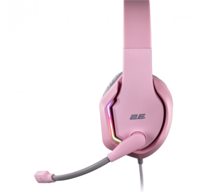 Навушники 2E Gaming HG315 RGB USB 7.1 Pink (2E-HG315PK-7.1)