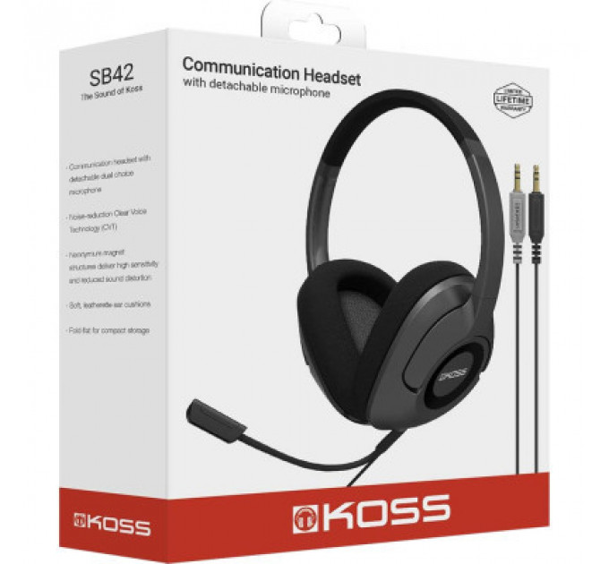 Навушники Koss SB42 Over-Ear 2*3.5 mm (193566.101)