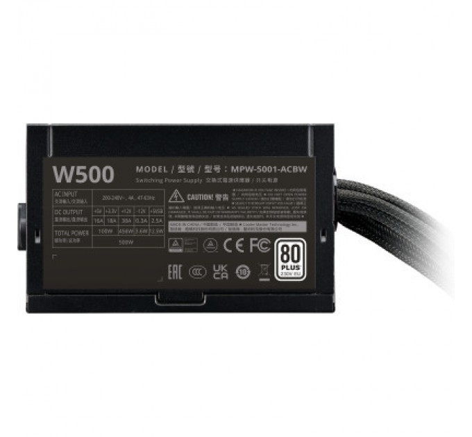 COOLER MASTER Блок живлення CoolerMaster 500W (MPW-5001-ACBW-BE1)