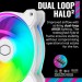 COOLER MASTER Кулер до корпусу CoolerMaster MFL-B4DW-16NP2-R2