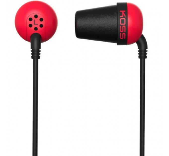 Навушники Koss The Plug Noise Isolating Red (196768.101)