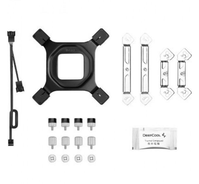 Deepcool Кулер до процесора Deepcool AG620 Digital WH ARGB (R-AG620-WHADMN-G-2)