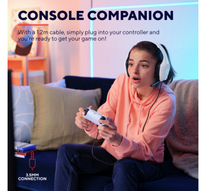 Навушники Trust GXT 415PS Zirox For Playstation White (24993)