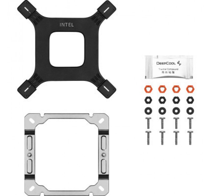 Кулер до процесора Deepcool AG400 DIGITAL WH ARGB