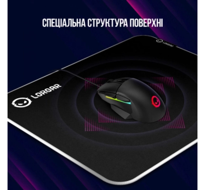 Килимок для мишки Lorgar Legacer 755 Black (LRG-CMP755)