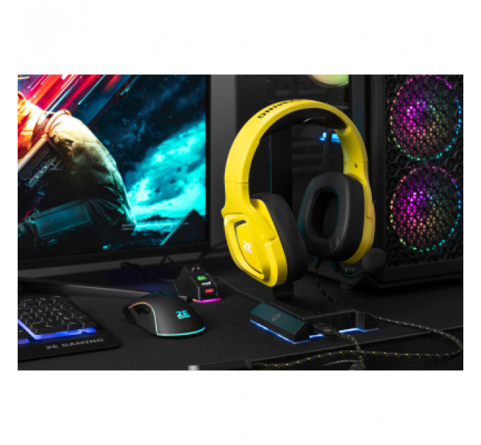 Підставка для гарнітури 2E Gaming GST320 RGB 7.1 USB Black (2E-GST320UB)