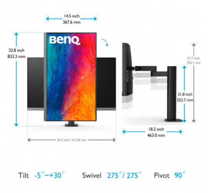 Монітор BenQ PD2706UA
