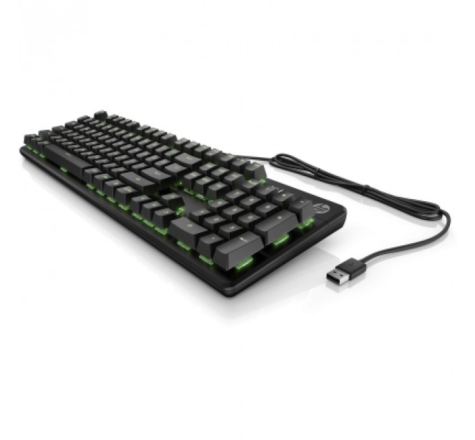 Клавіатура HP Pavilion Gaming 550 RGB 104key Red Hybrid USB Black (9LY71AA)