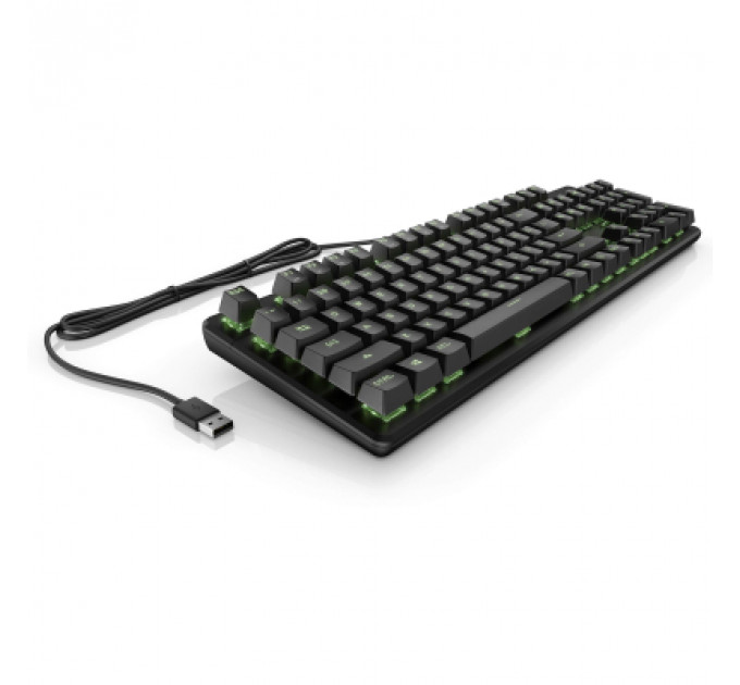 Клавіатура HP Pavilion Gaming 550 RGB 104key Red Hybrid USB Black (9LY71AA)