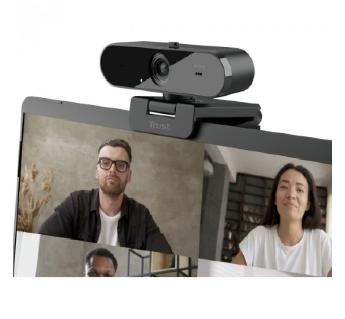 Веб-камера Trust Taxon QHD Webcam Eco Black (24732)