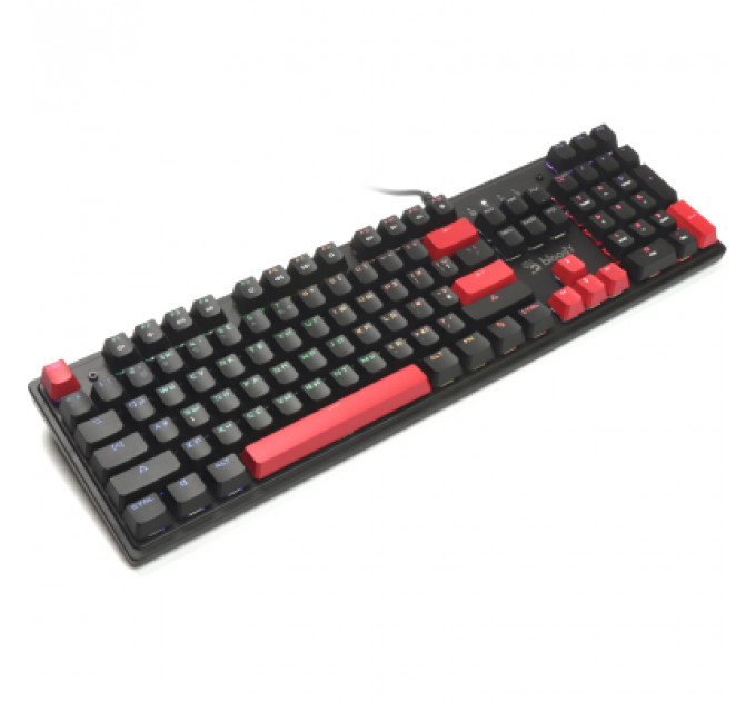 Клавіатура A4Tech Bloody S510R RGB BLMS Switch Red USB Black (Bloody S510R Fire Black)